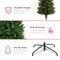 Best Choice Products Unlit Pencil Christmas Tree, Spruce Style Holiday Décor w/ Metal Base